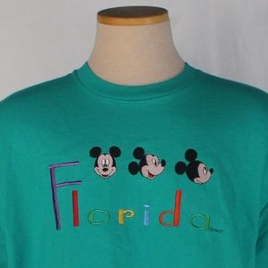 Vintage 90s Disney Mickey Mouse Florida Shirt